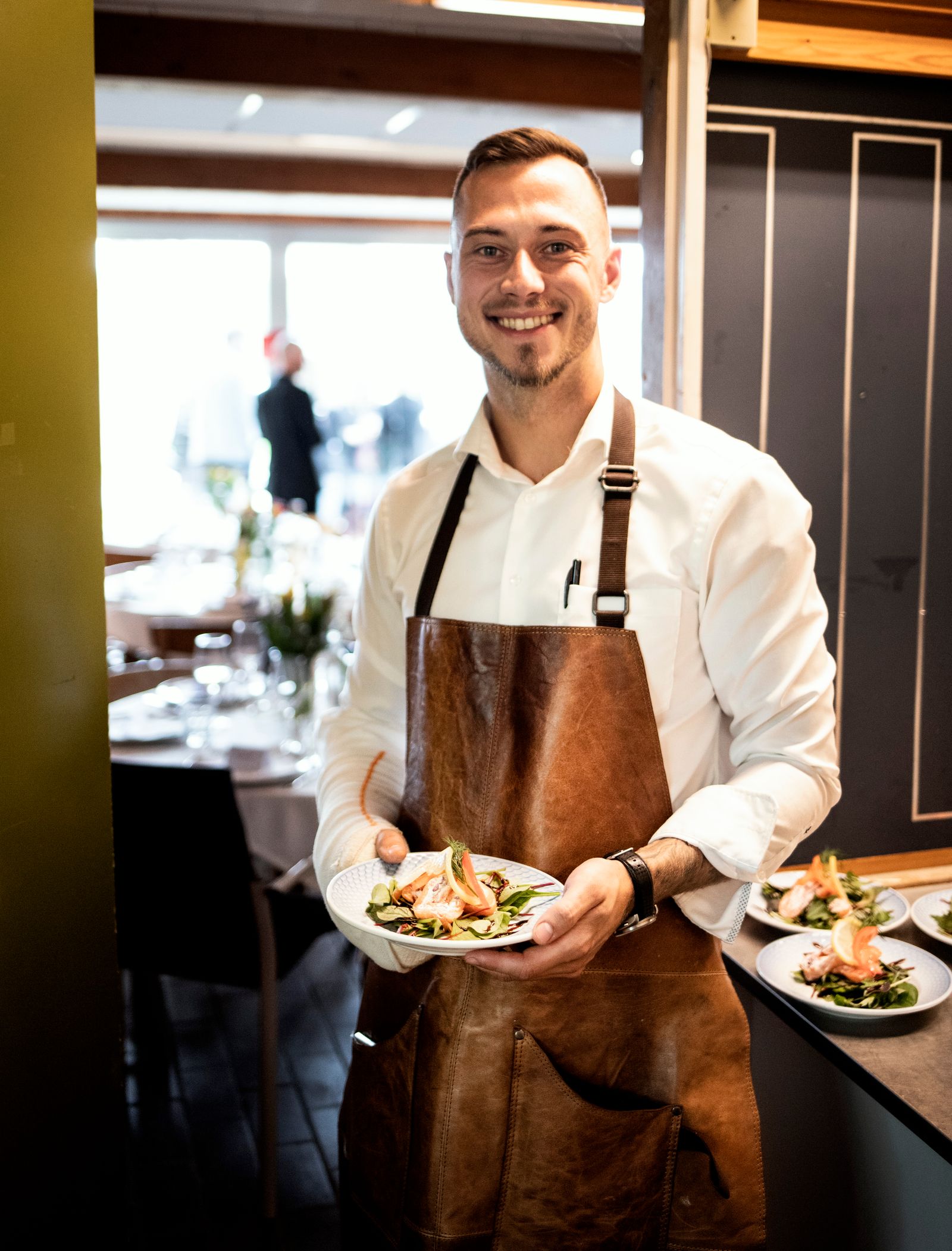 Tjenere på arbejde