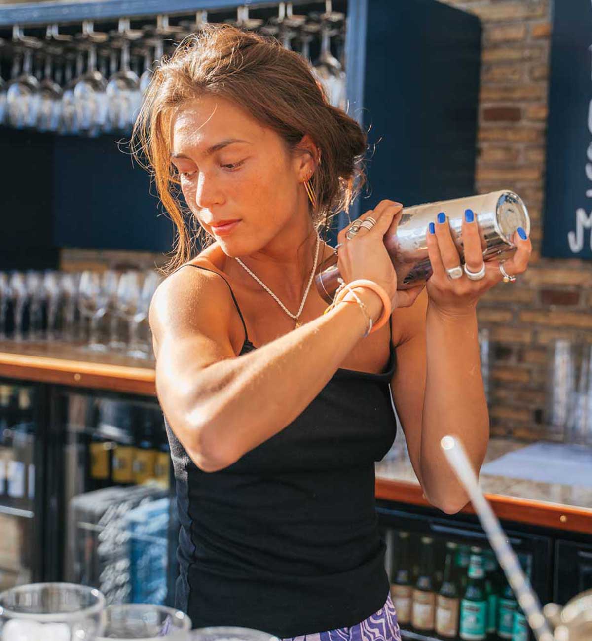Bartendere på arbejde